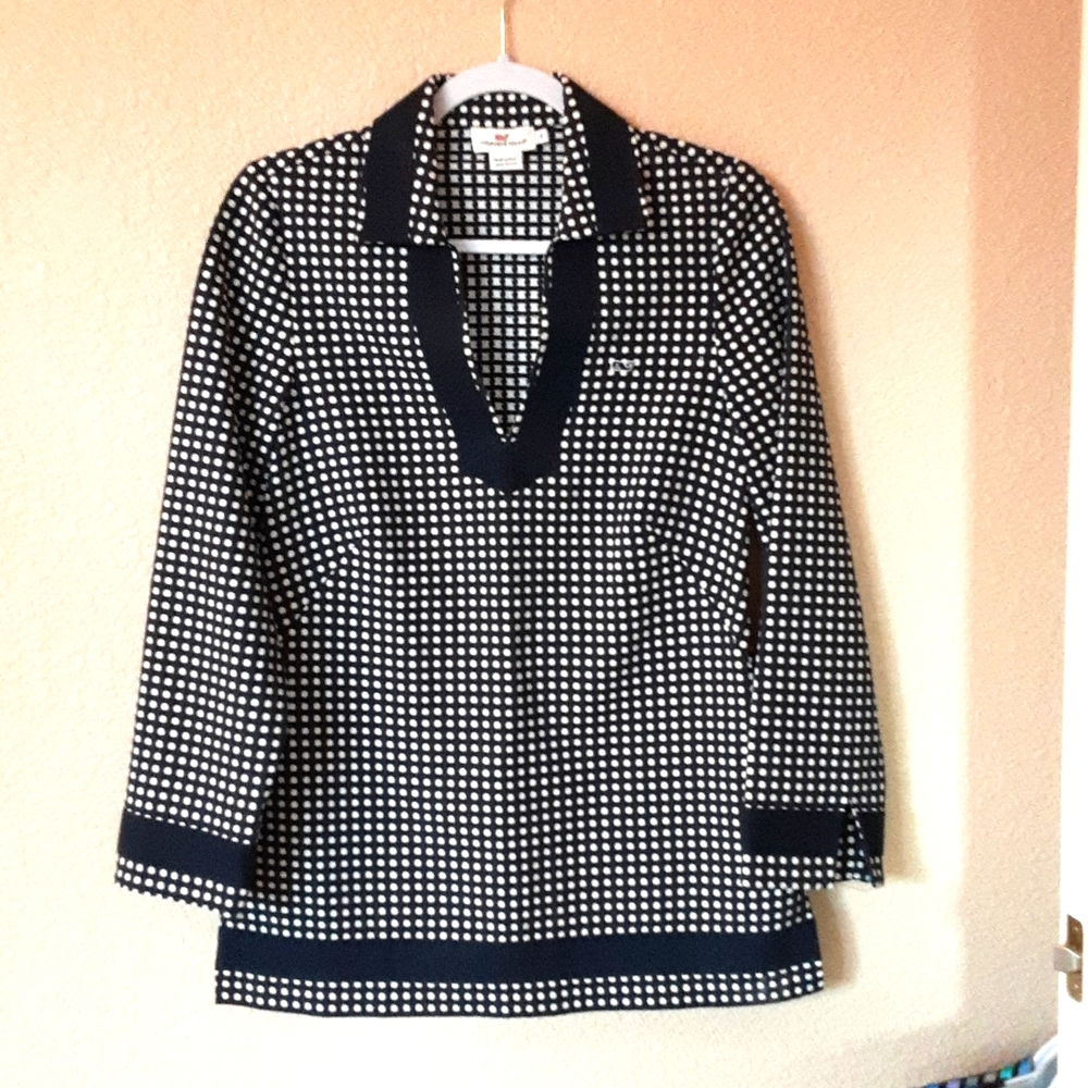 💖NWOT 💖Vineyard Vines Cotton Polka Dot Tunic